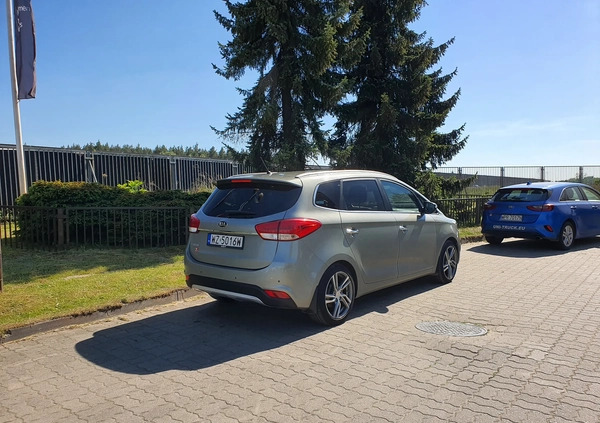 Kia Carens cena 44800 przebieg: 139900, rok produkcji 2014 z Wysokie Mazowieckie małe 781